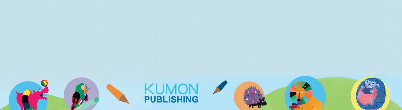 Kumon Publishing illustrated banner