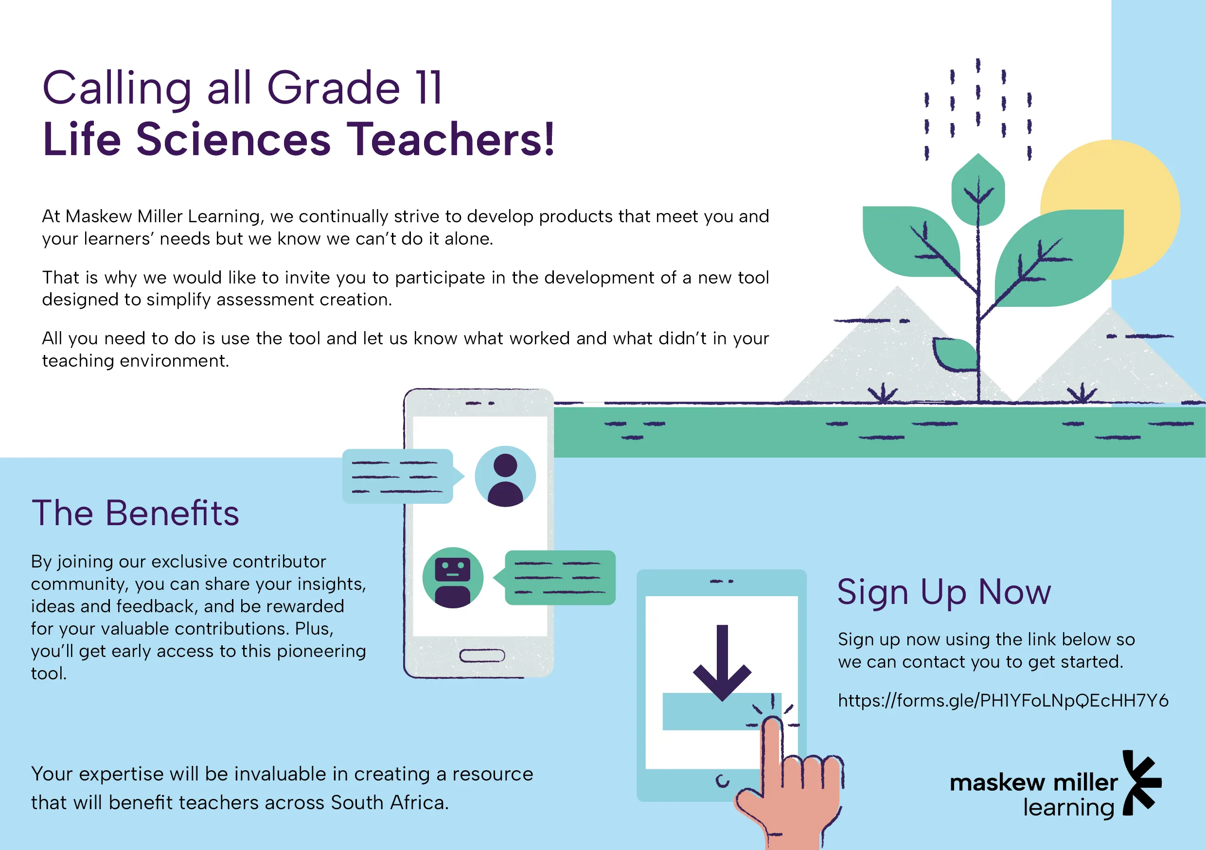 Calling all Grade 11 Life Sciences Teachers — Maskew Miller assessment tool DPS
